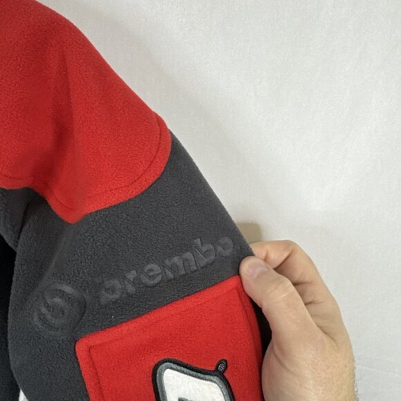 Ski-Doo Team XPS ROATAX Fleece Pullover Men’s Small Red Black BRP - Picture 3 of 8